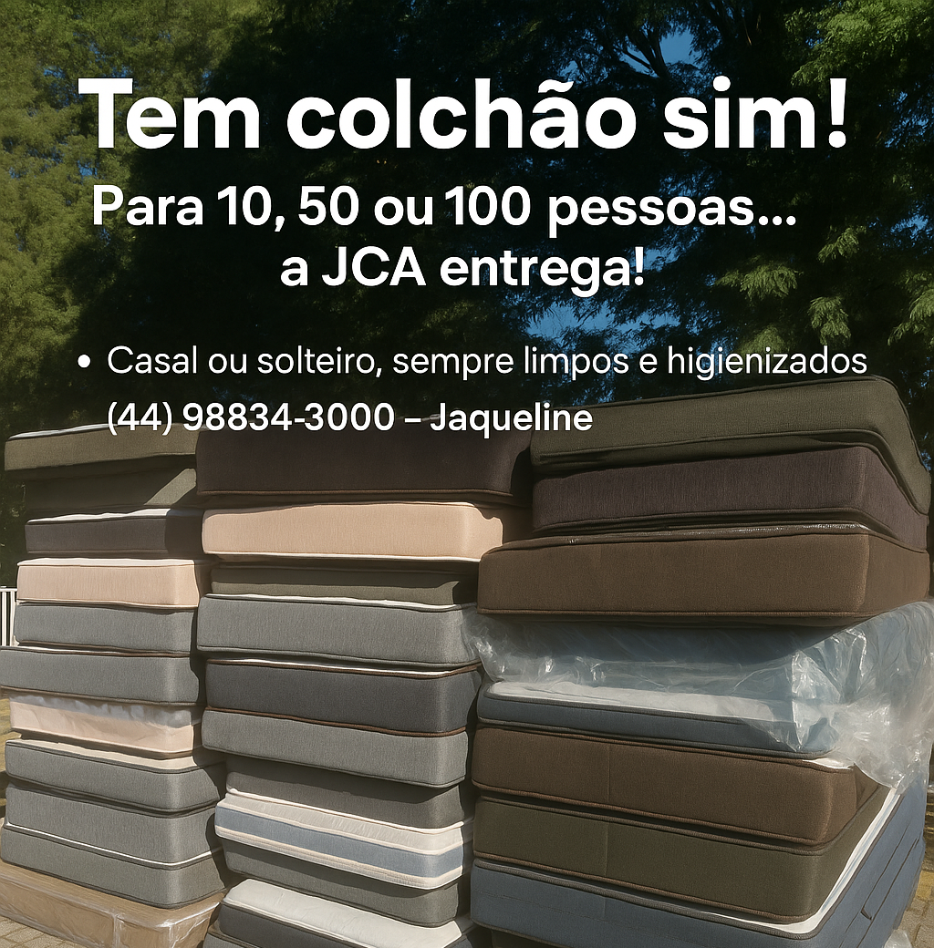 Aluguel de Colchões em Maringá