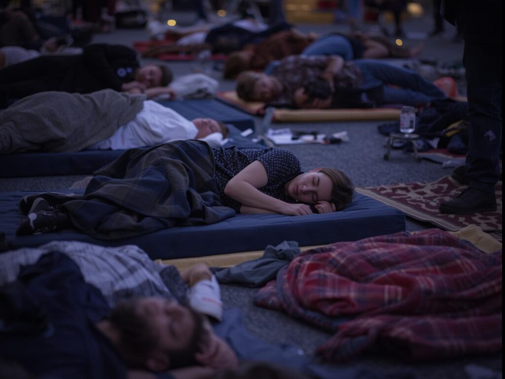 Colchões de aluguel para eventos